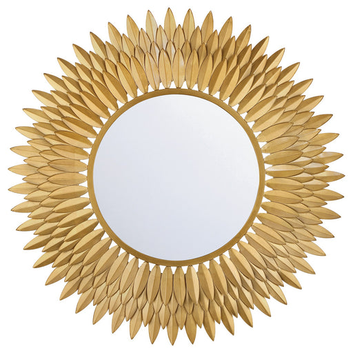 Broche 30" Mirror in Antique Gold