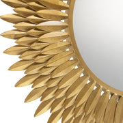 Broche 30" Mirror in Antique Gold