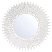 Broche 30" Mirror in Matte White