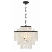 Brielle 4 Light 18" Chandelier in Dark Bronze