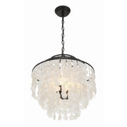 Brielle 4 Light 18" Chandelier in Dark Bronze