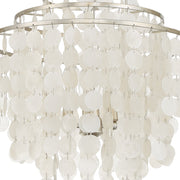 Brielle 4 Light 18" Chandelier in Antique Silver