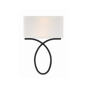 Brinkley 2 Light 10" Sconce in Black Forged
