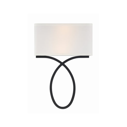 Brinkley 2 Light 10" Sconce in Black Forged