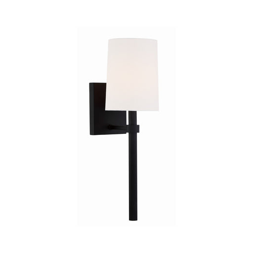 Bromley 1 Light 5.5" Sconce in Black Forged