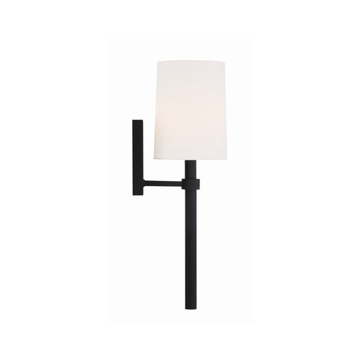 Bromley 1 Light 5.5" Sconce in Black Forged