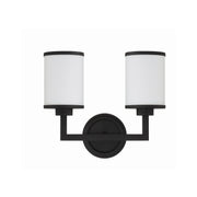Bryant 2 Light 14.5" Sconce in Black Forged