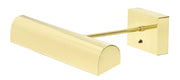 Classic Traditional 14" Battery LED Picture Light in Polished Brass