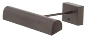 Classic Traditional 14" Battery LED Picture Light in Mahogany Bronze