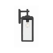 Byron 1 Light 6.5" Outdoor Sconce in Matte Black