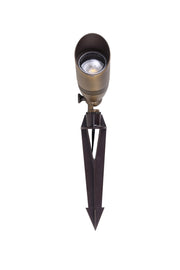 Aera 2" x 7" Landscape Spot Light in Antique Brass