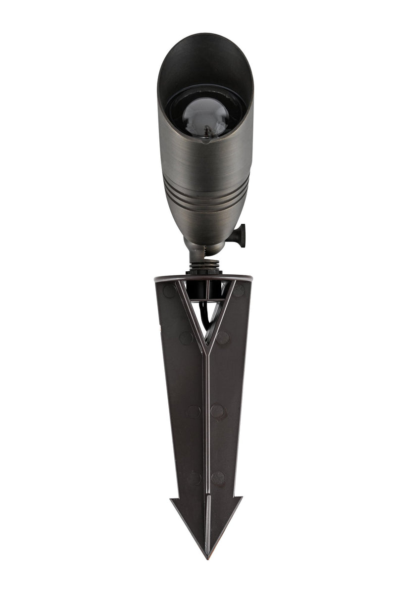 Aera 3" x 8.5" Landscape Spot Light in Dark Bronze