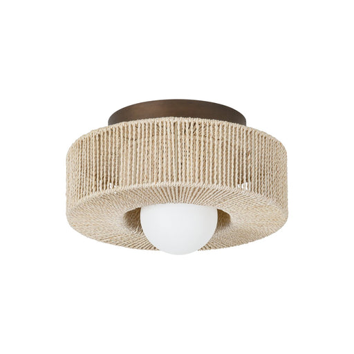 Coleman Flush Mount in Bronze Leaf