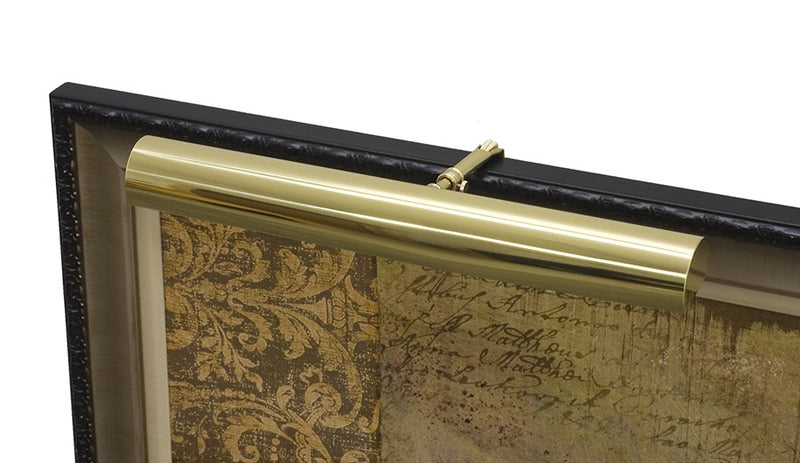 Classic Contemporary 16" Plug-In Picture Light in Polished Brass