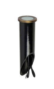 Aera 4" x 15" Landscape Well Light in Antique Brass