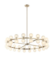 Nimbus 47.5" Round Chandelier in Champagne Gold
