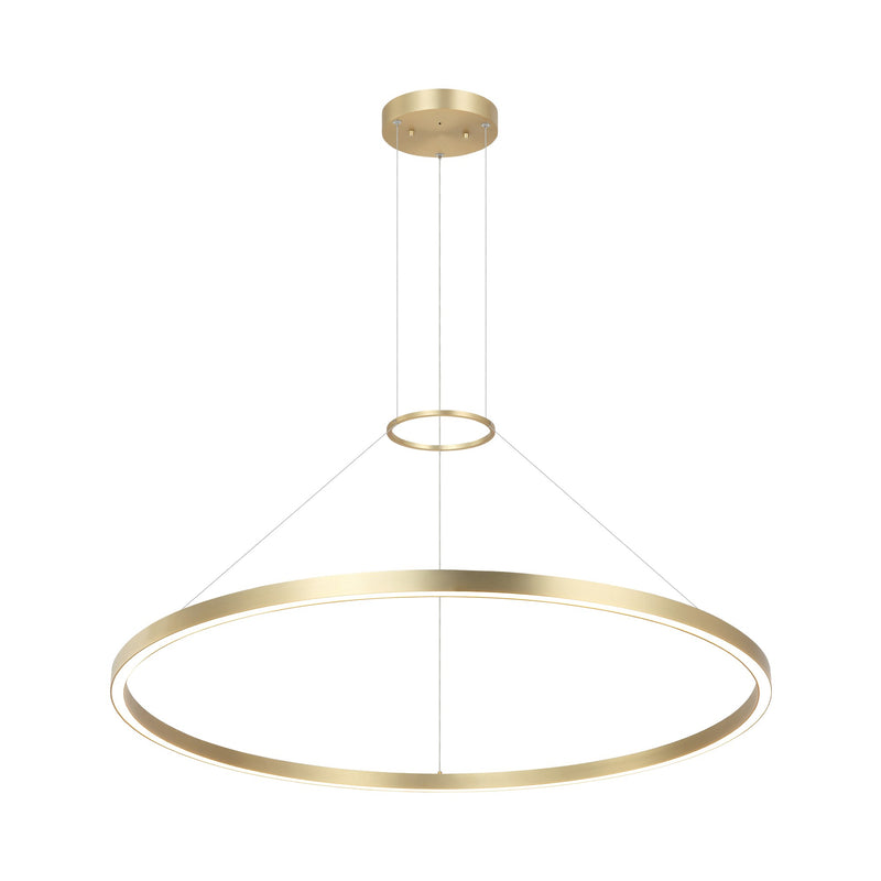 O'Hara 40" LED Pendant in Brushed Gold
