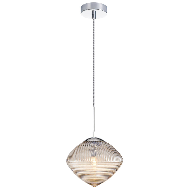 Maruna 10" Pendant in Chrome