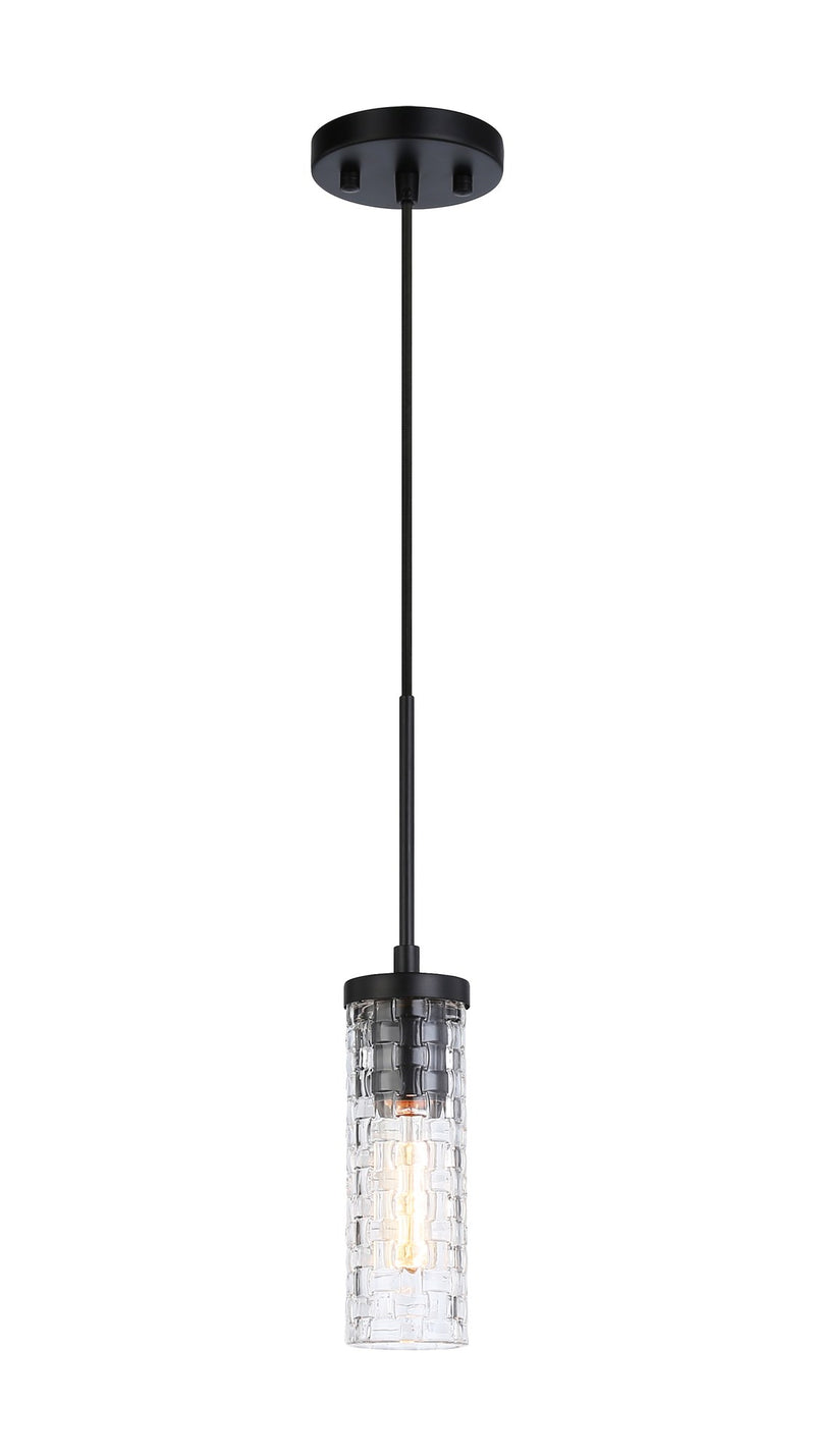 Weaver Mini Pendant in Black