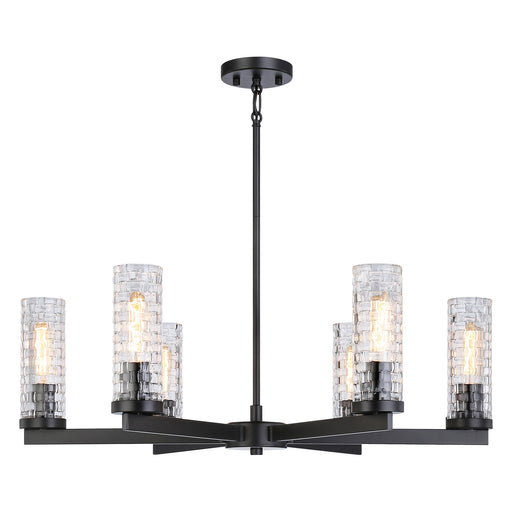 Weaver 6-Light Chandelier in Black