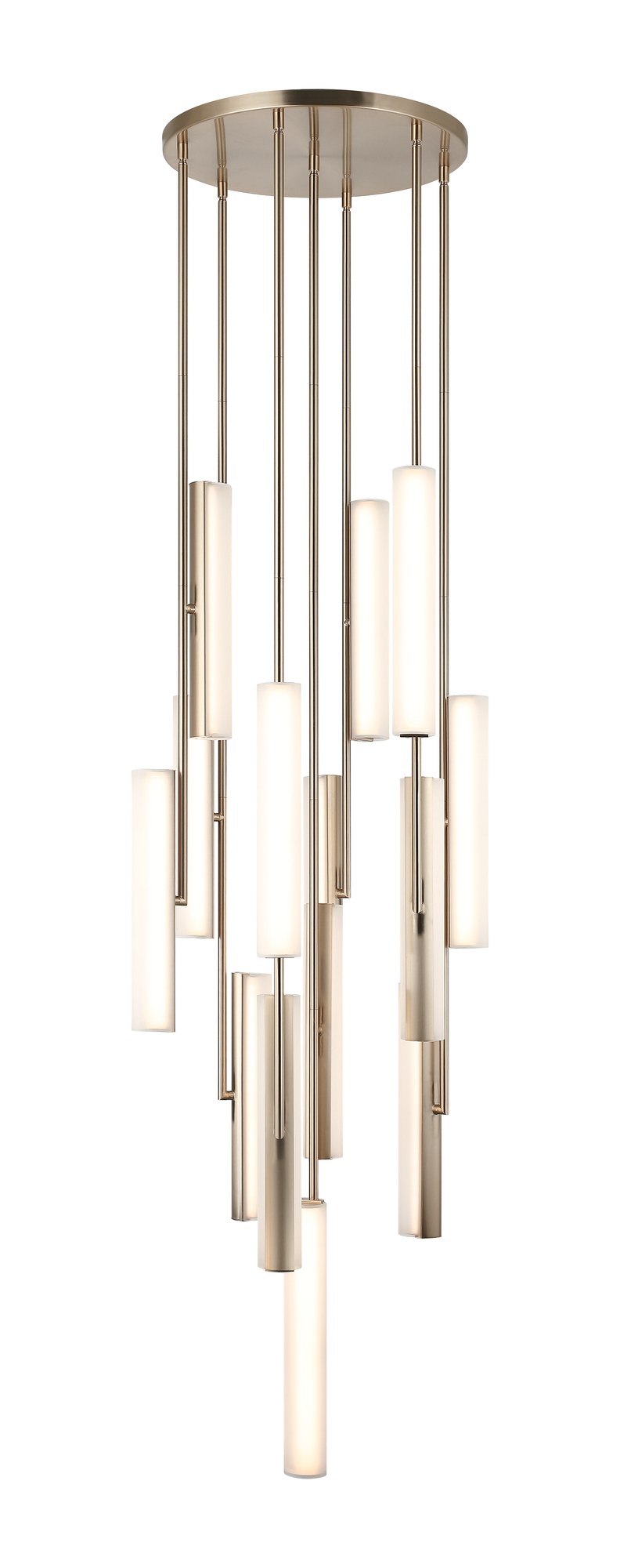 Axis 14-Light Pendant in Champagne Gold