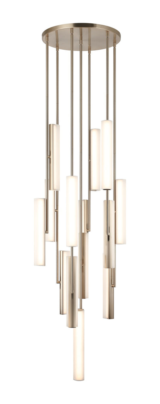 Axis 14-Light Pendant in Champagne Gold