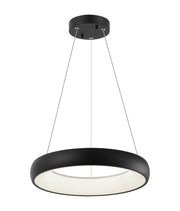 Maverick 16" LED Pendant in Matte Black