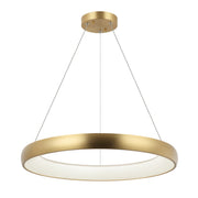 Maverick 24" LED Pendant in Brushed Gold