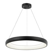 Maverick 24" LED Pendant in Matte Black
