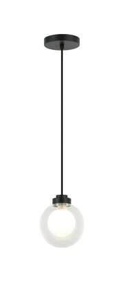 Solaris Mini Pendant in Matte Black
