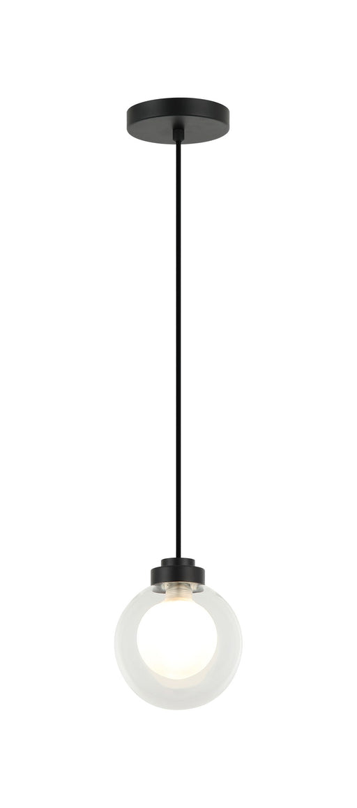 Solaris Mini Pendant in Matte Black