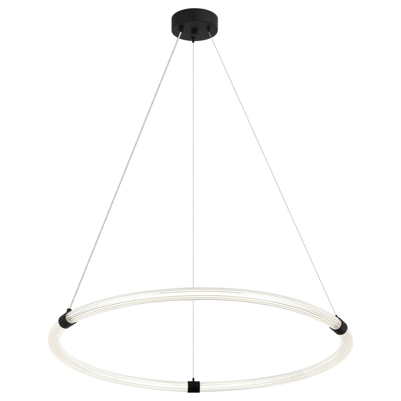 Inkara 31.5" Pendant in Matte Black