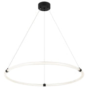 Inkara 39.5" Pendant in Matte Black