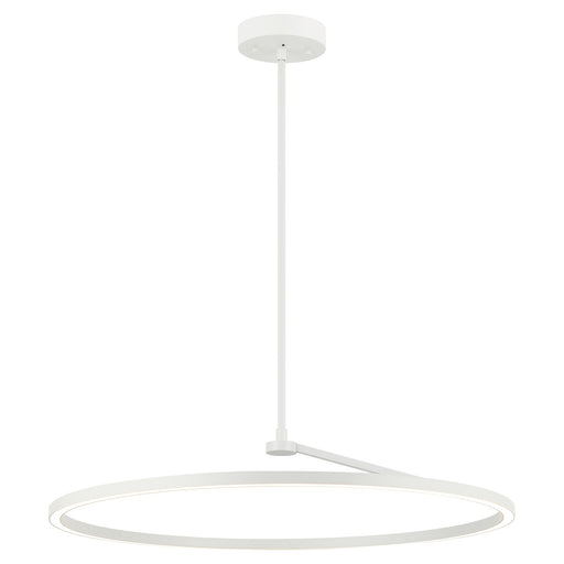 The Trundle 31.5" LED Pendant in White