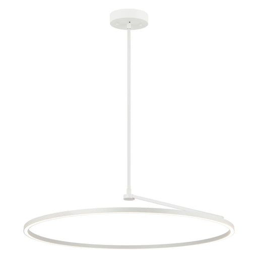 The Trundle 39.5" LED Pendant in White