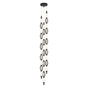 Tentacles 3-Light LED Pendant in Black