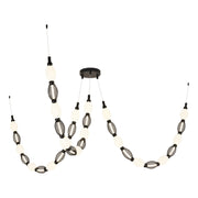 Tentacles 3-Light LED Pendant in Black