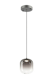 Refrax 5.5" LED Mini Pendant in Matte Black