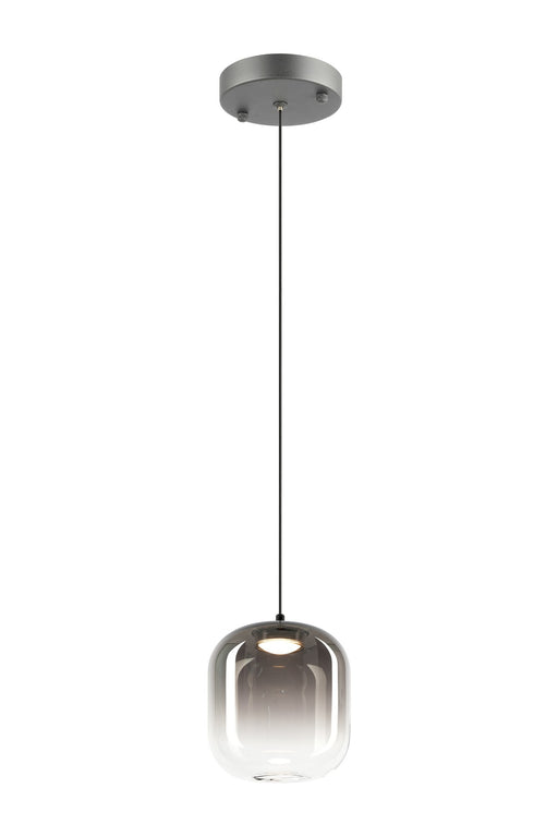 Refrax 5.5" LED Mini Pendant in Matte Black