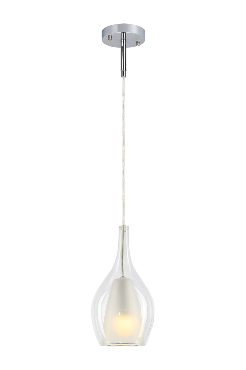 Jericho 6" Mini Pendant in Chrome