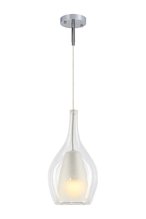 Jericho 8" Mini Pendant in Chrome