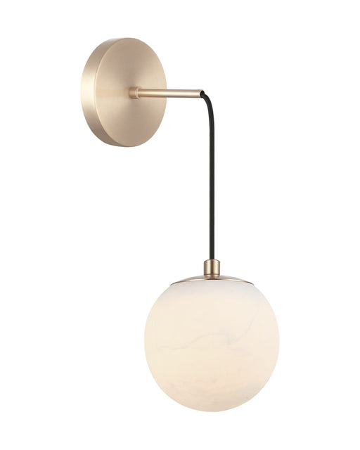 Nikini 6" Mini Pendant in Champagne Gold