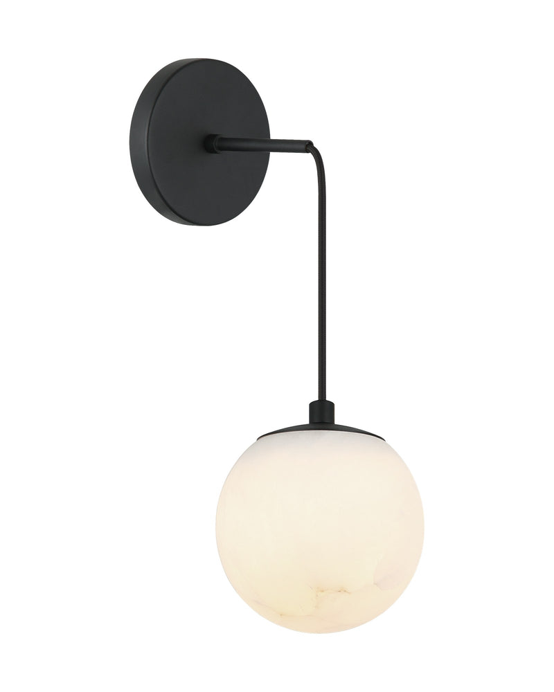 Nikini 6" Mini Pendant in Matte Black