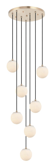 Nikini 21" 7-Light Pendant in Champagne Gold