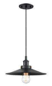 Bulstrode's Workshop 12" Pendant in Black / Black
