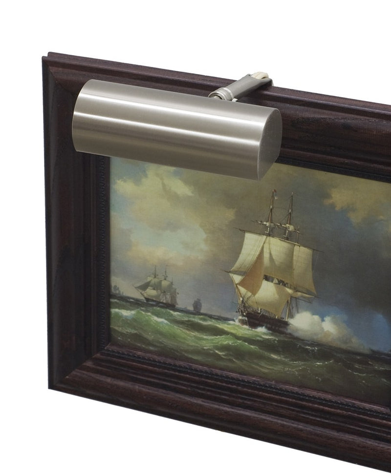 Classic Contemporary 5" Plug-In Picture Light in Satin Nickel
