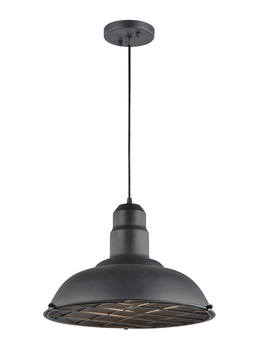 Clarkson Series Pendant in Matte Black