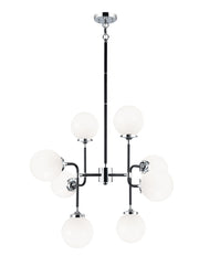 Particles 8-Light Chandelier in Chrome