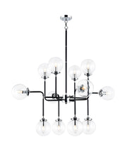 Particles 12-Light Chandelier in Chrome