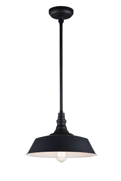 Scacchi 14" Pendant in Dark Grey